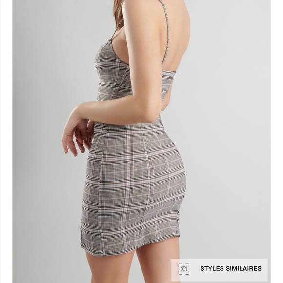 Plaid Mini Dress - Picture 4 of 7